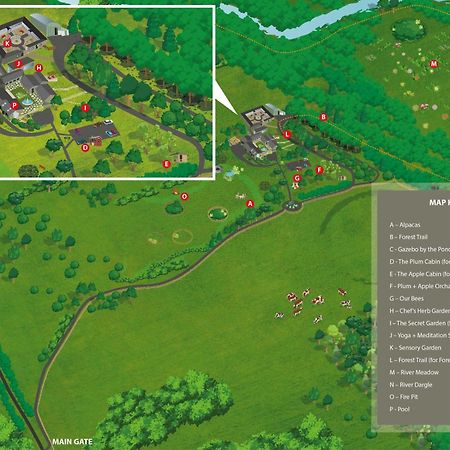 Powerscourt Springs Health Farm Wicklow Exterior foto